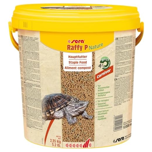 sera Raffy P Nature Alimento Compuesto para Tortugas Carnivores, 2.35 kg
