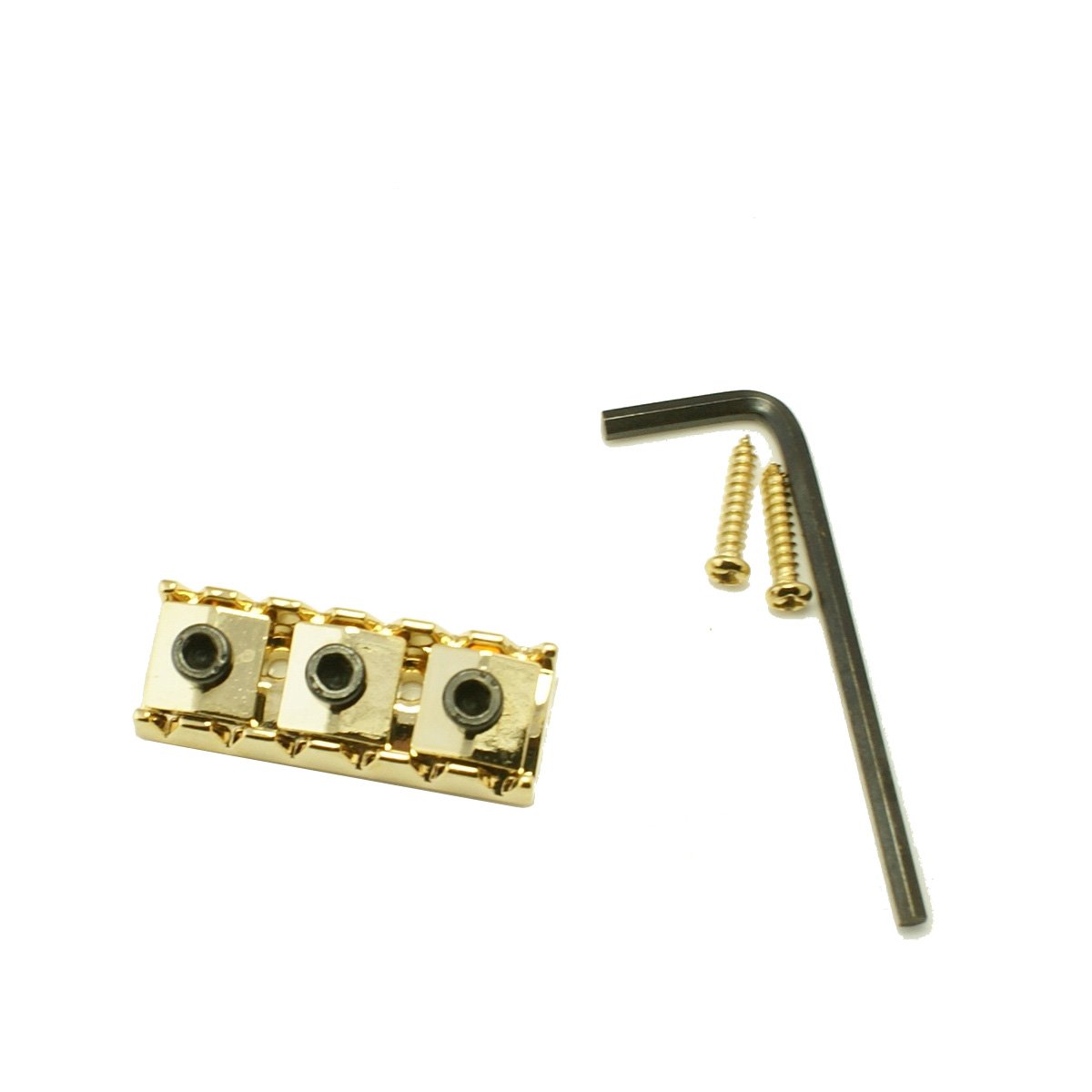 general Guitar Locking Nut Fit most common Electric Guitar 1-10/16 41.5mm,Gold Plated