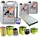 Produktbild QR-PARTS 69346437 Filter Set Inspektionspaket 7 Liter Motoröl Top Tec 4200 5W-30 MANN-FILTER Innenraumfilter Kraftstofffilter Luftfilter Ölfilter
