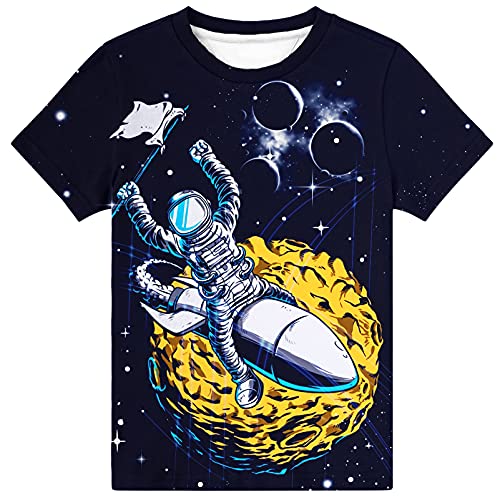Hgvoetty Unisex Kids Shirts For Boys Girls Graphic 3D T-Shirts Summer Youth Top Tees Shirts 11-13 Years #TOP13