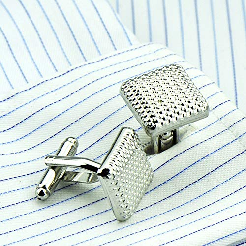 Gemelos cuadrados para camisa de acero inoxidable miniatura 2