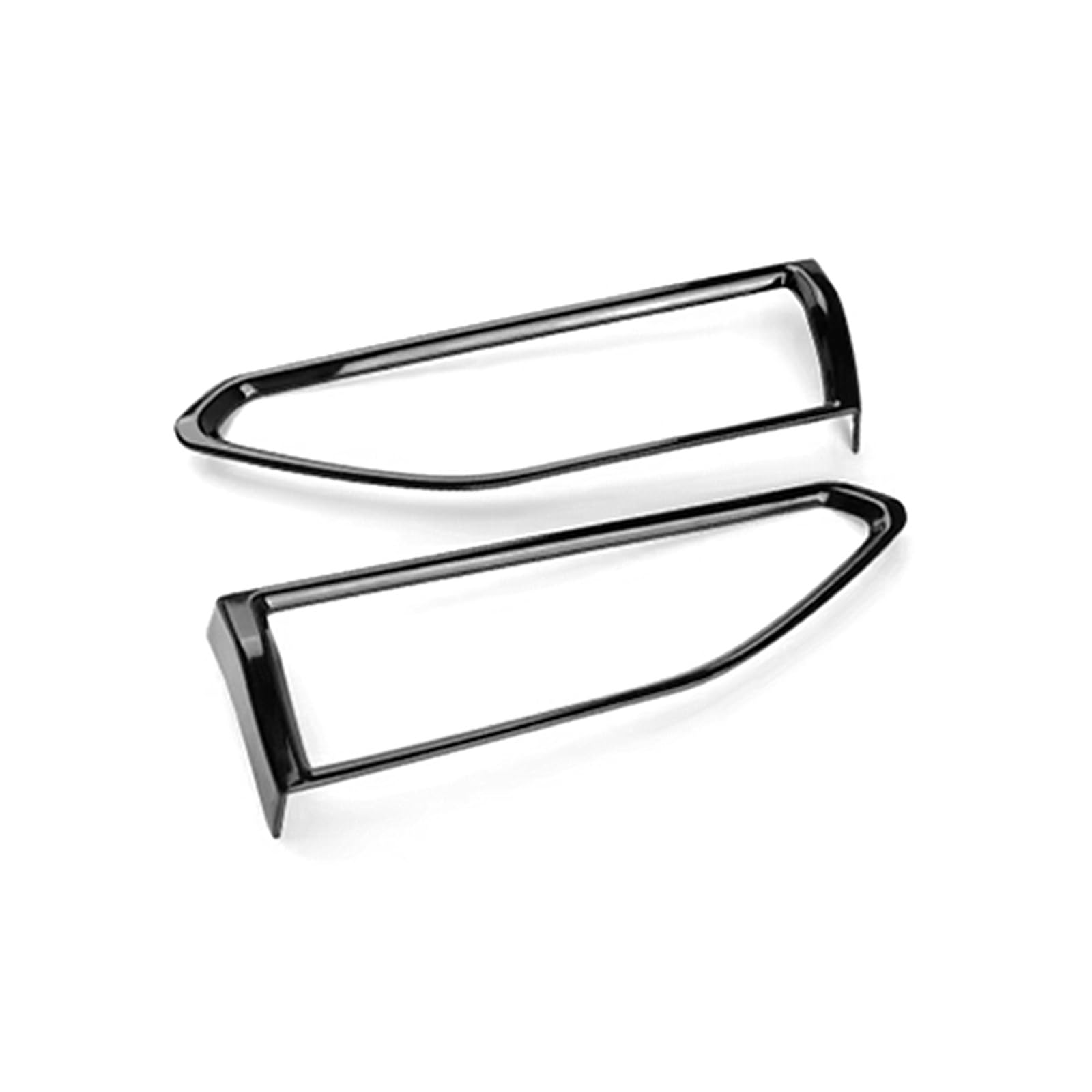 Sanehou Glossy Black Dashboard Air Vent Frame Compatible With Subaru For Wrx 2022-2024 Lhd Rhd Car Side Air Vent Trim Frame Air Outlet Decorative Cover Sticker