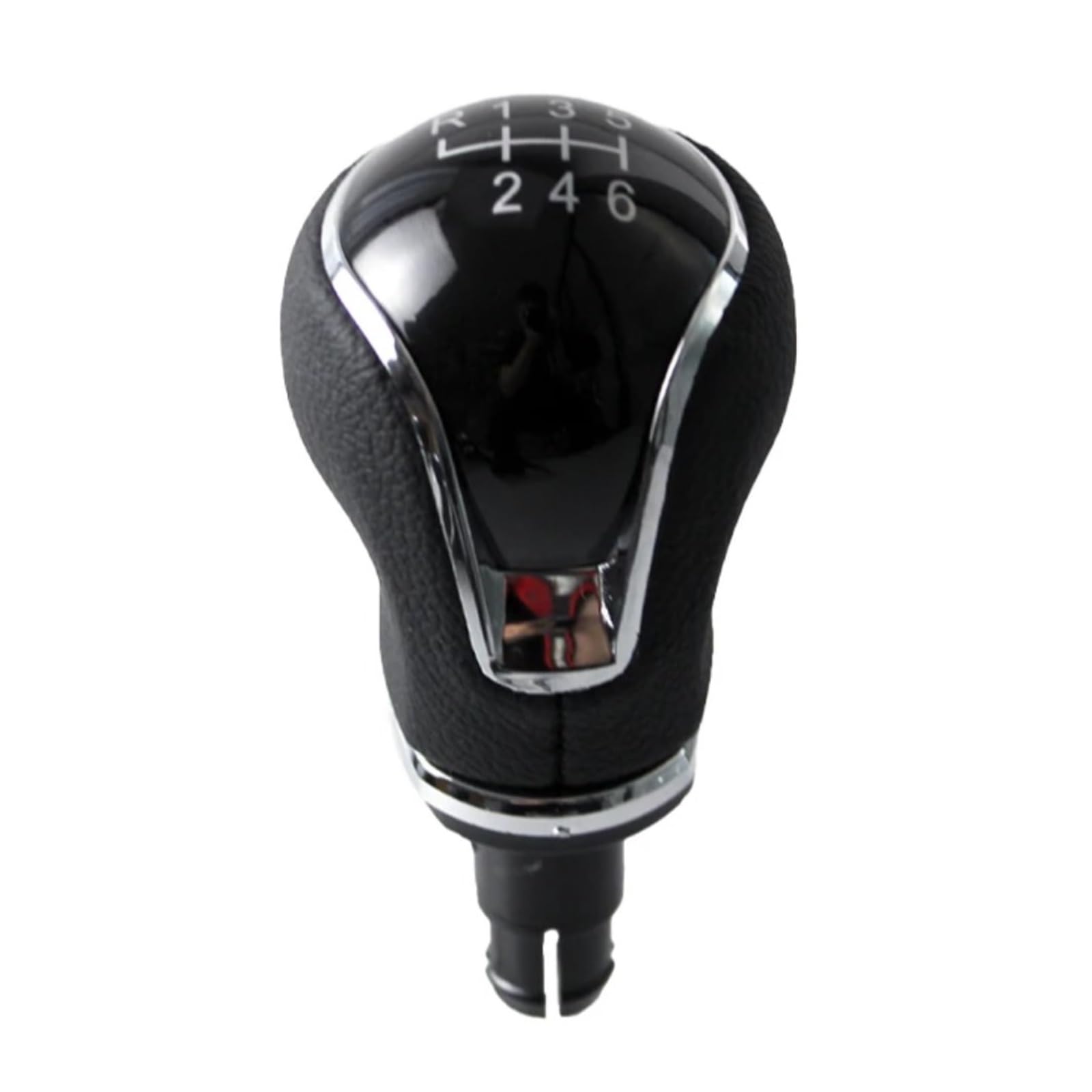 LVGVZTTGKM Gear Stick Knob for SEAT Ibiza IV 2009-2017 Leather Stylish
