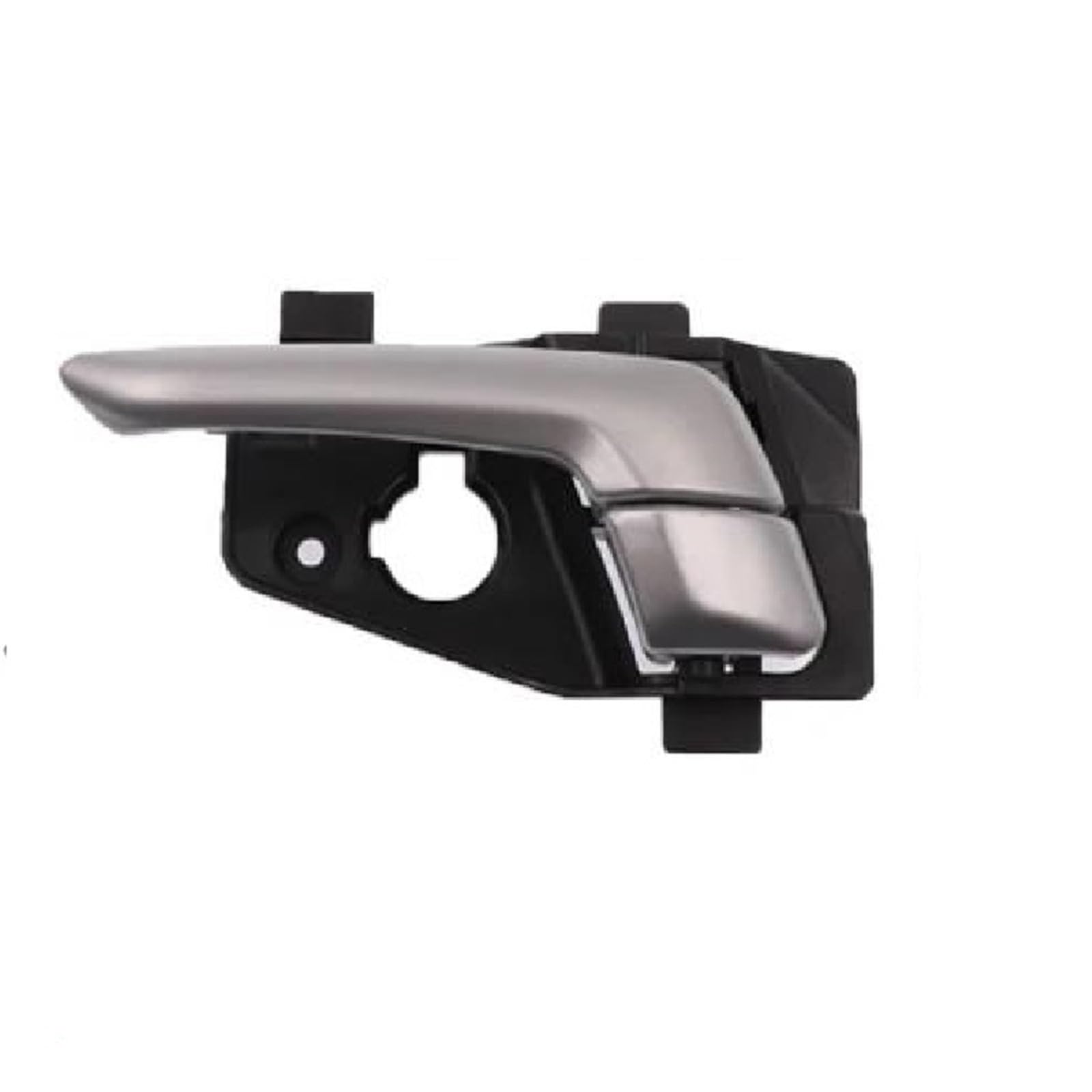 Lvxvmozeok One Color Interior Door Handle Armrest For Kia For Picanto 2011-C Silver Black Inside Interior Door Handle 82620-1Y010 82610-1Y010 83620-1Y010 83610-1Y010(Front Left)