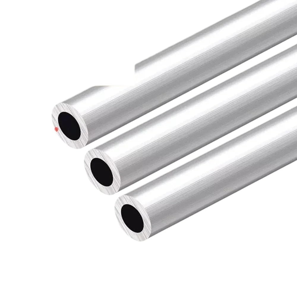 Aluminium Tube Aluminium Pipe 4mm Thickness 12-52mm OD Straight 300mm 500mm Long Round 6063 Aluminum Alloy Tube(300mm,OD 26 x ID 18mm)