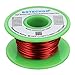 BNTECHGO 16 AWG Magnet Wire - Enameled Copper Wire - Enameled Magnet Winding Wire - 4 oz - 0.0492" Diameter 1 Spool Coil Red Temperature Rating 155℃ Widely Used for Transformers Inductors