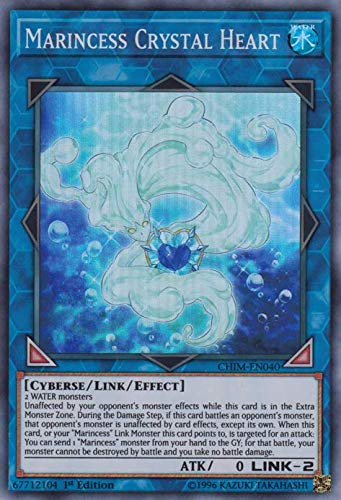 Yu-Gi-Oh! - Marincess Crystal Heart - CHIM-EN040 - Super Rare - 1st Edition - Chaos Impact