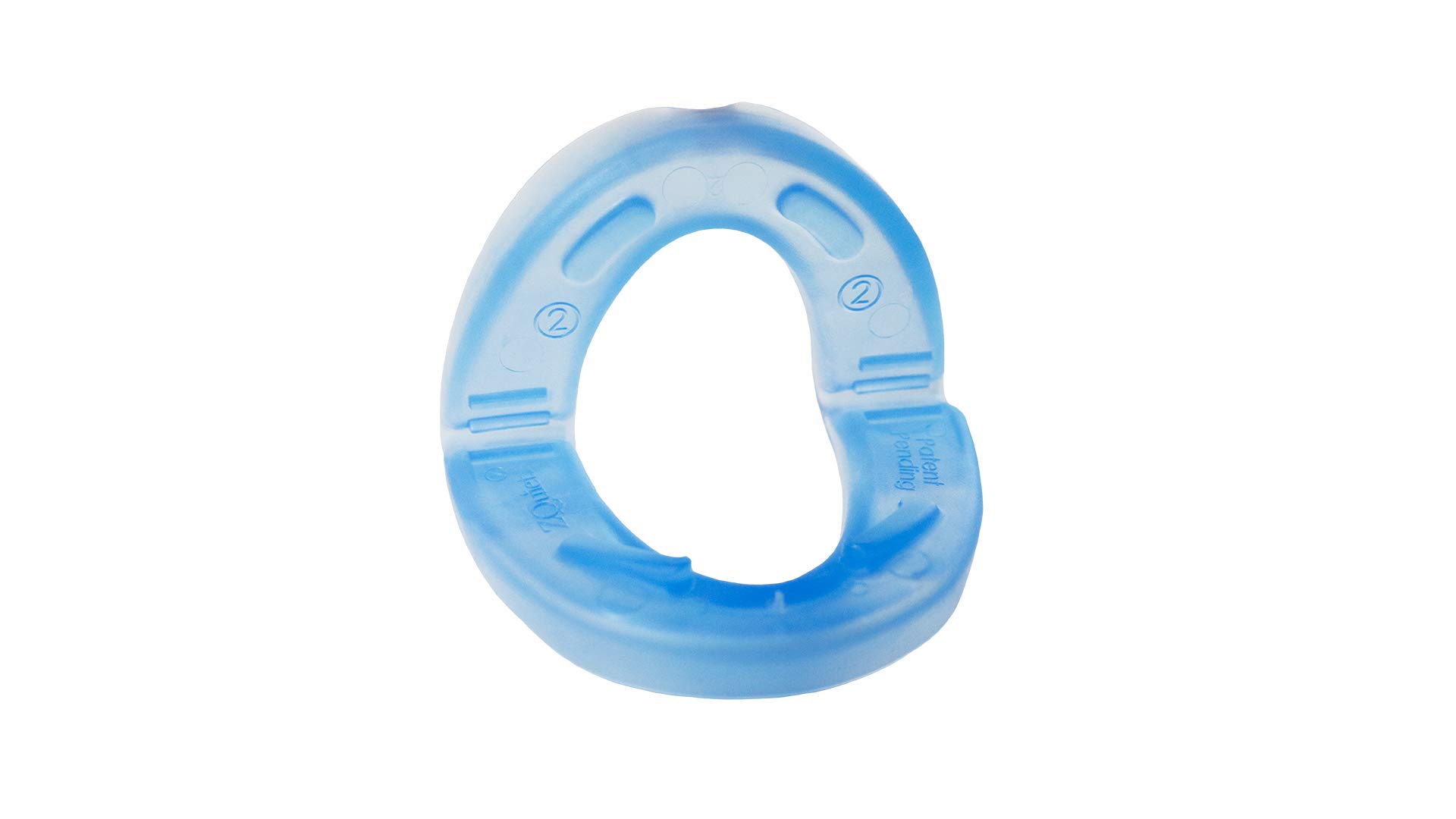 Soporte antironquidos (avanzado de 6 mm) ZQuiet, sin ajuste necesario, fácil de usar, canalón nocturno - SomniShop Set