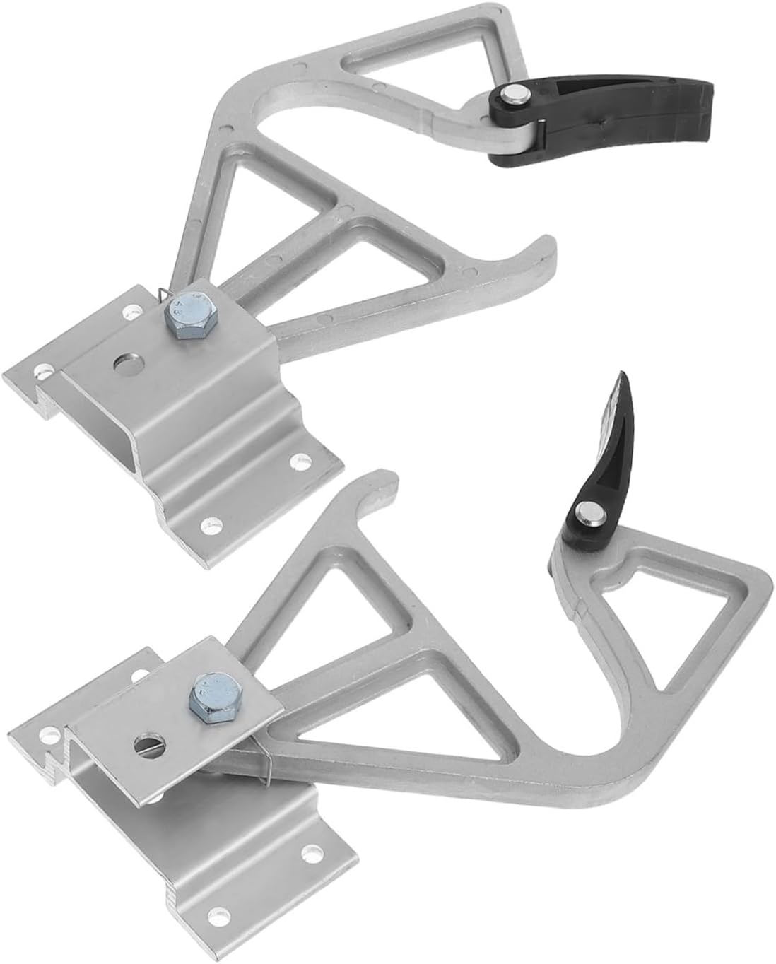 Uonlytech Aluminum Alloy Telescopic Extension Ladder Accessories with Enhanced Stability and Optimized Mechanism for Safe Use Home Renovations