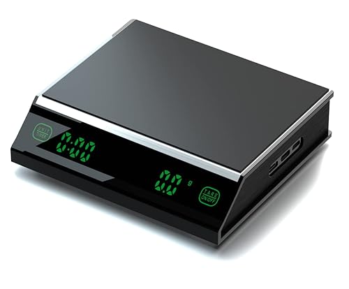 Báscula de cocina recargable de 10582oz000oz báscula de café digital con 3 modos temporizador pantalla LED báscula de espresso para verter sobre