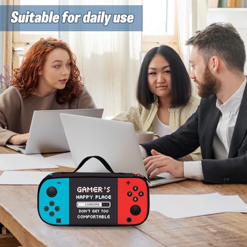 Image of Gamer Pencil Case For Kids, Video Game Pen Bag For School Teens, Gamer Pencil Case Girls Boys Teens, Large Capacity School Supplies, Game Lovers Pen Box