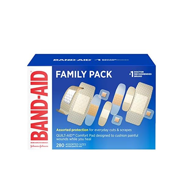 Band-Aid Brand Adhesive Bandages, Variety Pack, 280 Count by Band-Aid