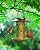 SWEETFULL Solar Bird Feeder for Outdoors Hanging, Metal Wild Bird Feeder for Cardinals Solar Garden Lantern with S Hook as Gift Ideas for Bird Lovers (2LBs Heavy Duty Weather Resistance birdfeeders)