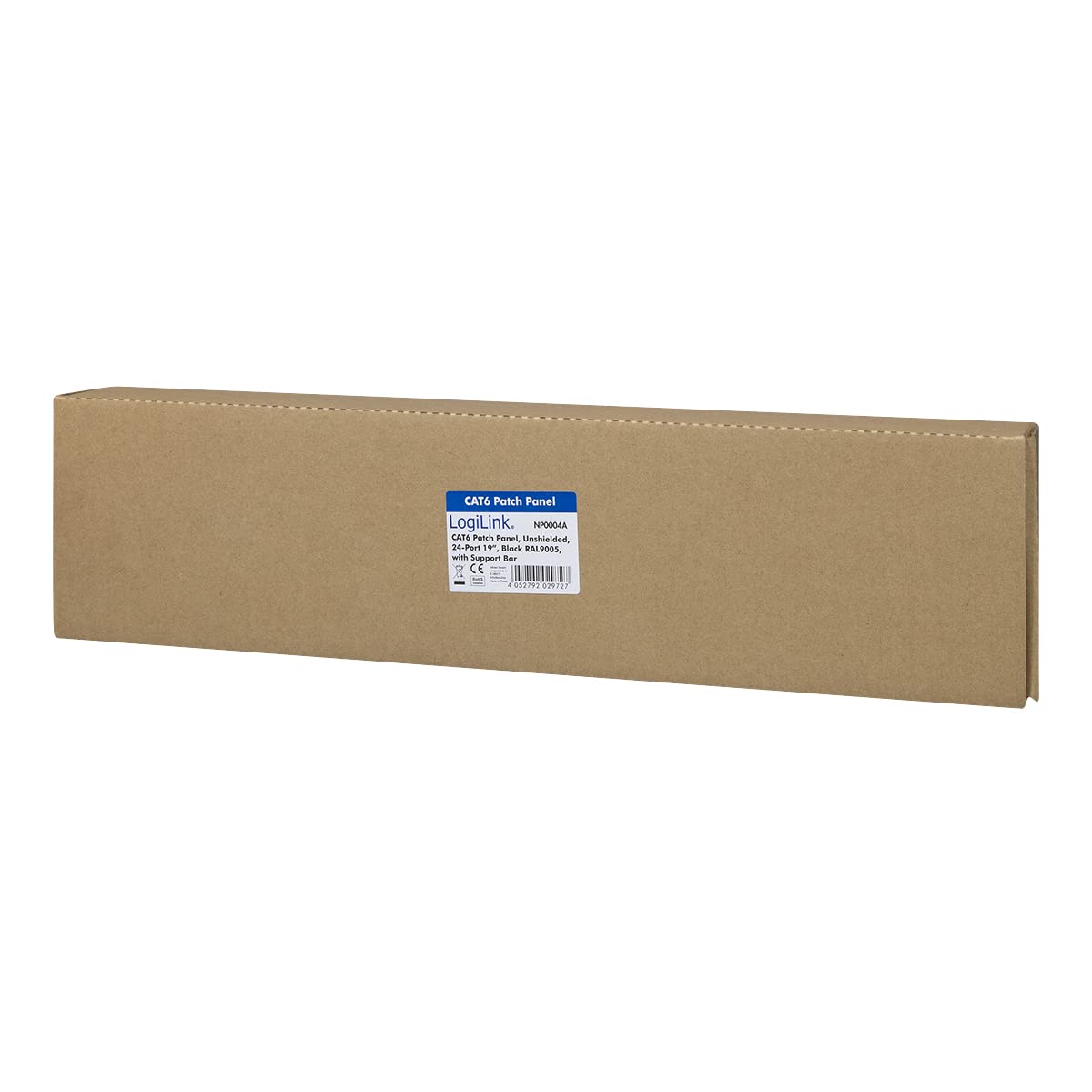Pannello Patch LogiLink Cat.6 - 24 Porte RJ45, UTP, 19" Per Rete, Nero - Foto 3