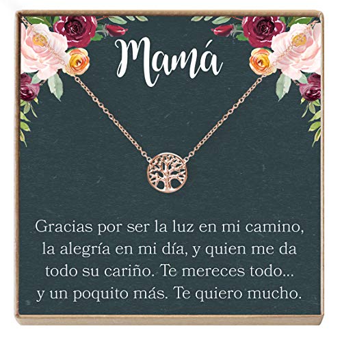 Dear Ava Necklace Gift For Women and Girls - Adjustable Modern Jewelry Pendant Love Gifting Idea for Her with Heartfelt Card - Long Distance Gifts for Your Loving Ones