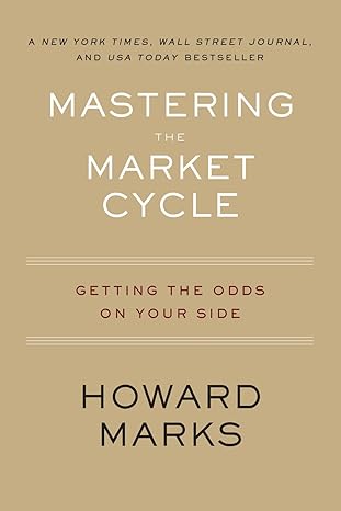 Book cover: Mastering the Market Cycle by Howard Marks