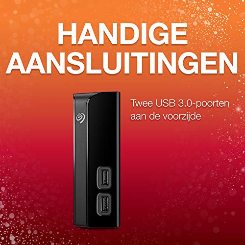 Seagate Backup Plus Hub, 6 TB, Externe Harde Schijf, 3.5", USB 3.0, voor Windows & Mac, 4 maanden Adobe Creative Cloud lidmaatschap, 2 jaar Rescue Services (STEL6000200) - Image 7