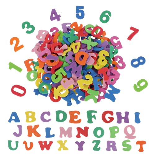 LXUEJIE 260 Stück Moosgummi Buchstaben, Zahlen Aufkleber Selbstklebende Buchstaben Buchstaben zum Aufkleben Klebebuchstaben für Kinder DIY Handwerk(Zahlen + Buchstaben) LXUEJIE 260 Stück Moosgummi Buchstaben, Zahlen Aufkleber Selbstklebende Buchstaben Buchstaben zum Aufkleben Klebebuchstaben für Kinder DIY Handwerk(Zahlen + Buchstaben)
