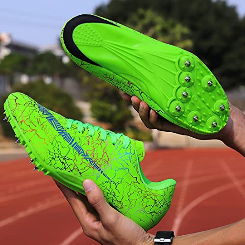 VXCDFR Track Spikes Shoes Athletic Sprint Tênis masculino de treino de corrida de salto e corrida de