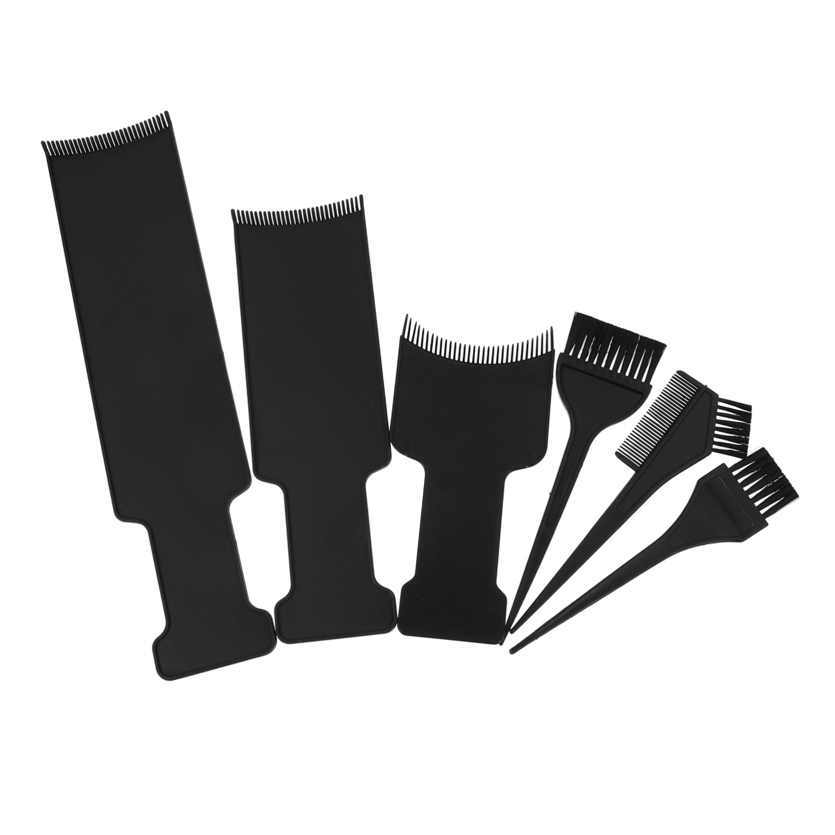 BIUDECO Hair Coloring Products 6pcs Dye Applicator Brush Set Hair Tinting Kit for Salons and Home Use
