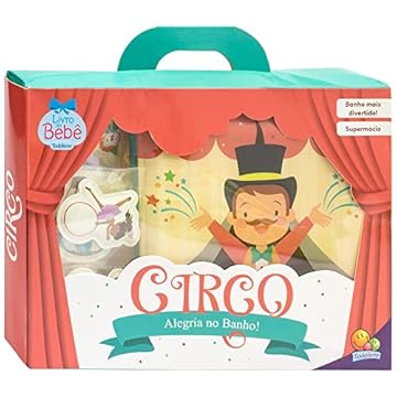 Capa do livro Alegria no Banho: Circo