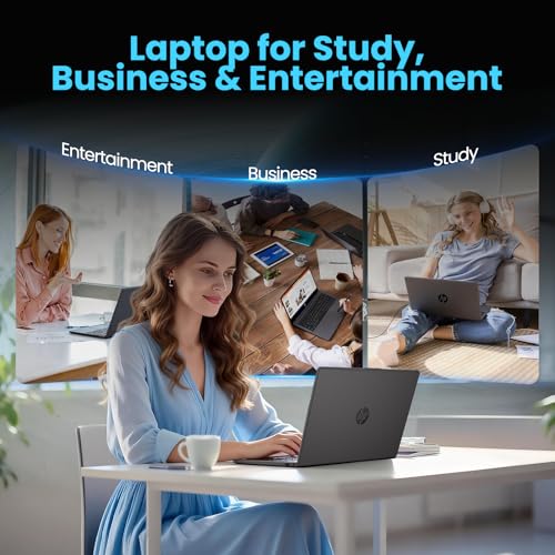 Image of HP Business and Study Laptop 2026 Updated, 15.6 inch FHD, AMD Ryzen 7 7730U (64GB RAM | 2TB SSD), Numeric Keypad, Webcam, Windows 11 Pro+ Copilot AI, WiFi 6& Bluetooth, Laptop KB Kit