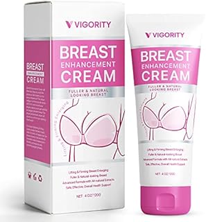 Breast Enhancement Cream, Breast Enlargement Cream, Natural Formula for Breast Growth & Breast Enlargement, Breast Growth Enhancer Cream to Lift, Firm, and Tighten Breast Naturally - Powerful and Potent Formula for Sensitive and All Skin Type
