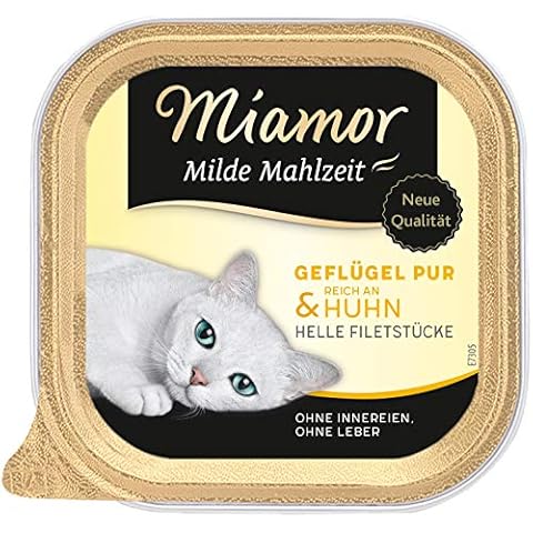 Miamor Milde Mahlzeit Geflügel Pur & Huhn 16 x 100g Cover