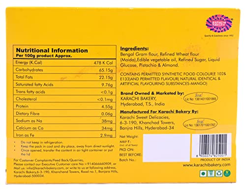 Image of Karachi Bakery Mango Soan Papdi, 200g
