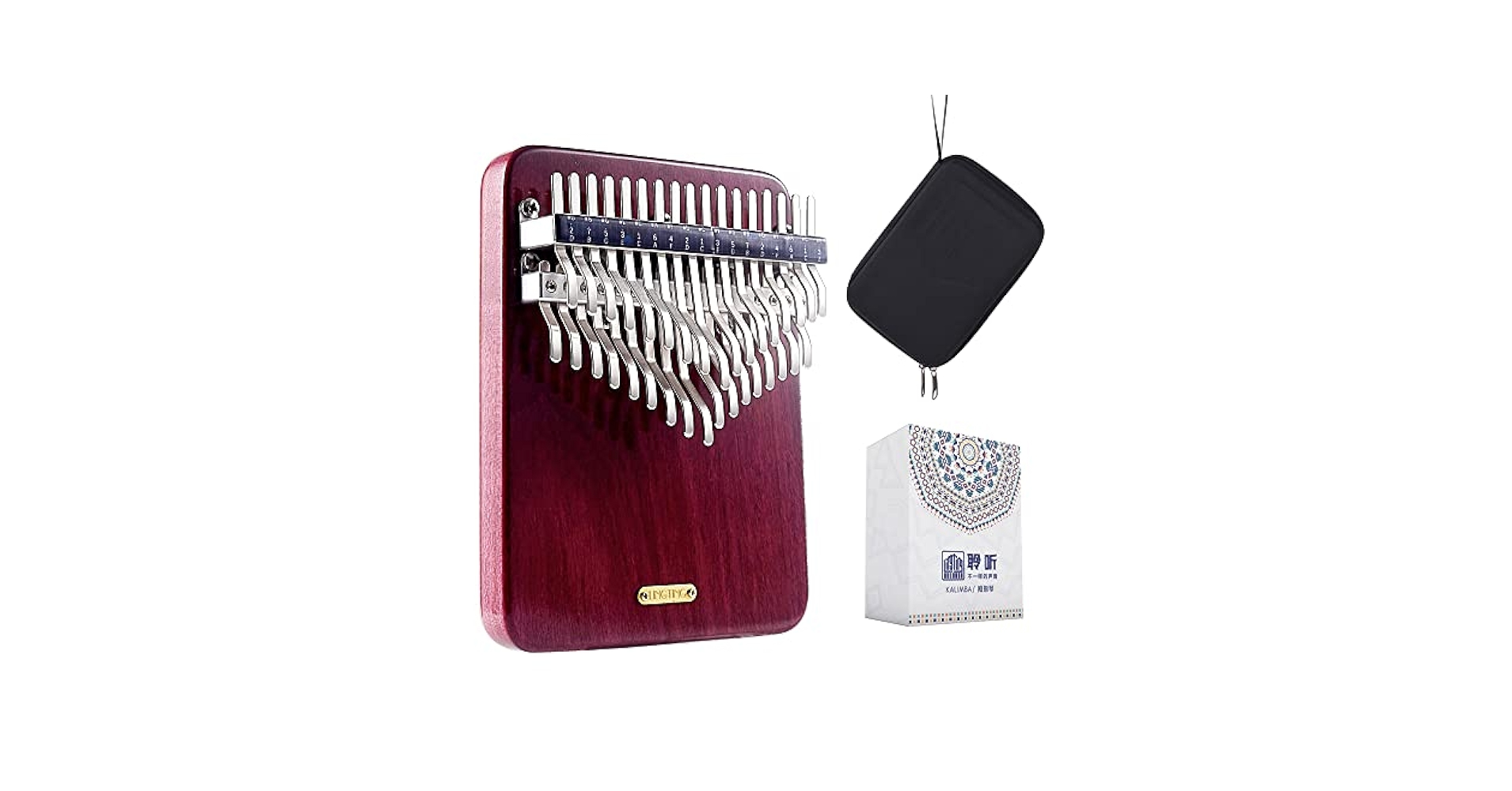 カリンバ LingTing LT-K 34V 34キー Amazon.com: LingTing Kalimba 34 keys Thumb Piano Mbira