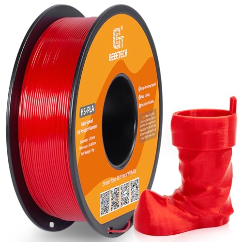 Filament GEEETECH PLA High-Speed Czerwony (RED)