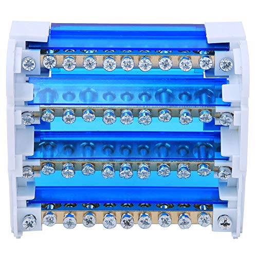 Terminal Block Distribution Box Din Rail 411 4-Level Single Phase Junction Box for Electrical Engineering