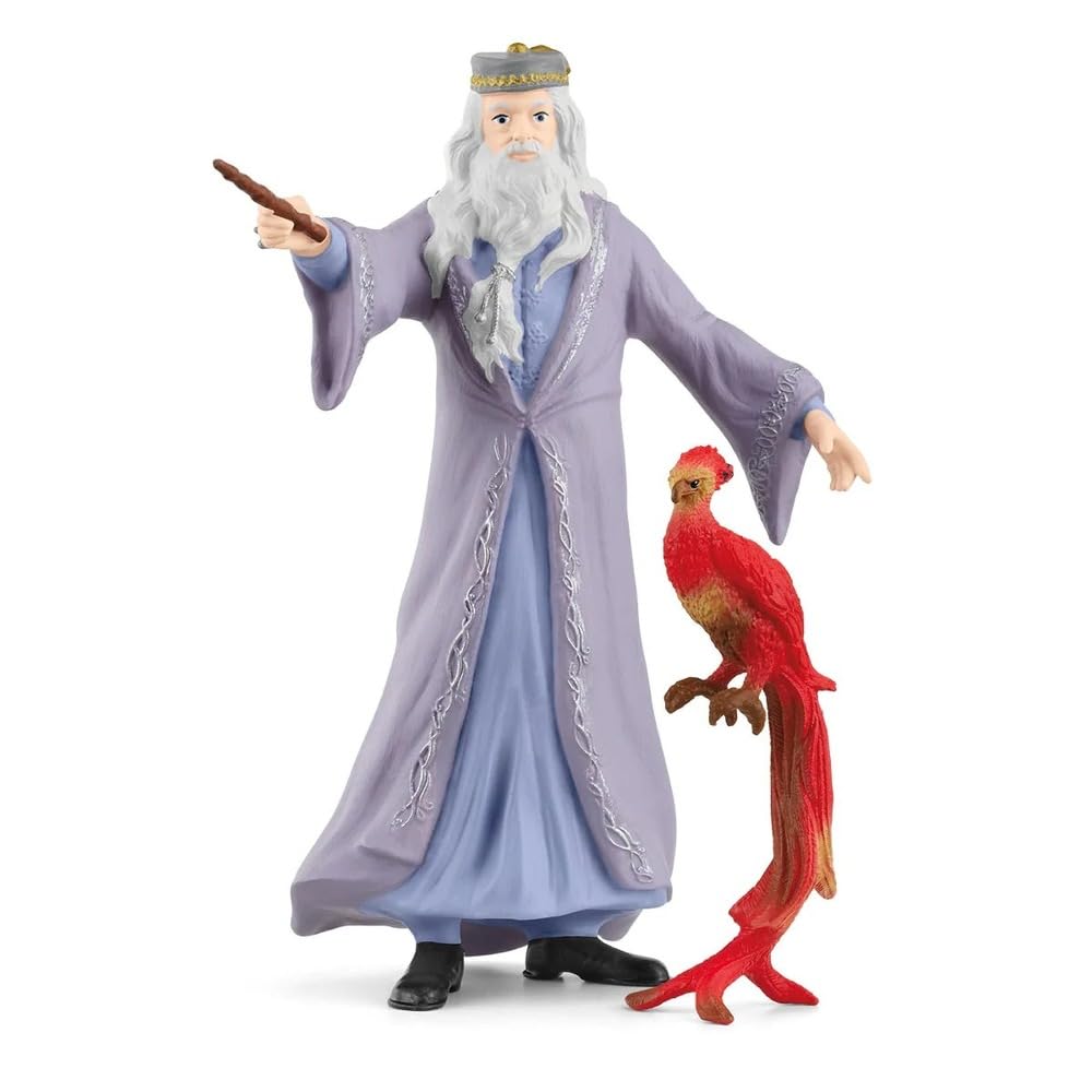 schleich 42637 Dumbledore & Feniks, od 6 lat, WIZARDING WORLD - figurka, 11 x 4 x 12 cm