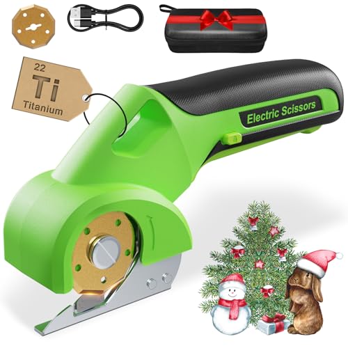 4V 2000mAh Cordless Cardboard Cutter, Electric Box Cutter for...