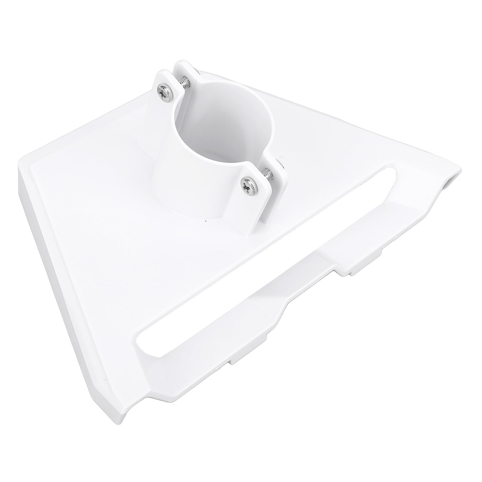 Adattatore per Palo Gen 3 da 39 mm in Plastica Resistente Kit di Montaggio per Antenna Parabolica V3 Supporto Stabile e Preciso (Bianca)