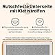 Kratzmatte für Katzen – Hochwertiger Kratzteppich aus Sisal mit Meowtivation-Pfoten, natürliche Kratzbretter, widerstandsfähige Katzenmöbel, multifunktionale Sisalmatte (60 x 40 cm, Orange)