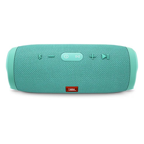 Image of JBL Charge 3 by Harman Portable Bluetooth Speaker with Upto 20 Hours Playtime, Built-in 6000 mAh Powerbank & IPX7 Waterproof (with Mic, Teal)