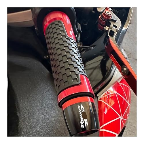 Puños de manillar con extremos de tapa contrapeso de aluminio para CBR 600RR 4