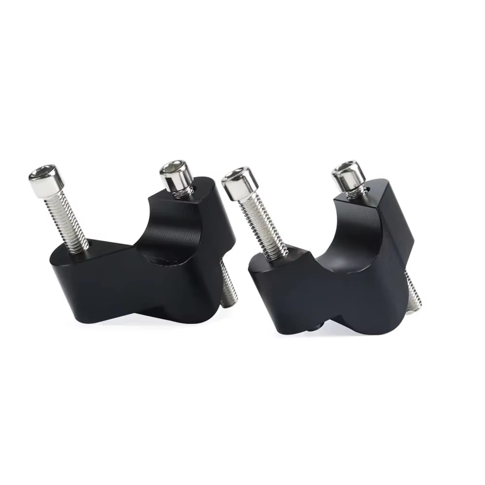 Elevatori Manubrio Compatibile Con Ducati Per Multistrada V4 Per Rally S Accessori Moto Adattatori Riser Manubrio Accessori Ricambi Sollevatori Manubrio Moto(Black)