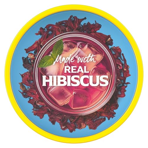 Image of Lipton Ice Tea Infuse Hibiscus Raspberry Citrus Cold Brew Tea Bags for On-The-Go or At Home 10 Tea Bags (Pack of 9)