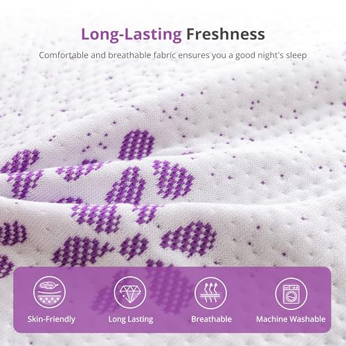 Image of EGOHOME 8 Inch Full Size Mattress, Medium Memory Foam Infused with Green Tea Gel, Pressure Relief, Body-Adapting Comfort, Bed in a Box, CertiPUR-US Certified