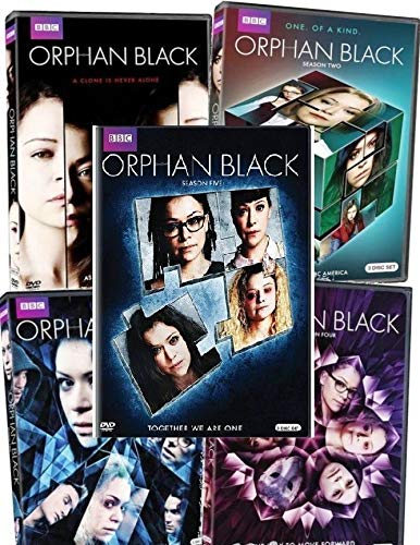 Orphan Black Complete TV Series Season 1-5 DVD Set Collection Episode Bundle