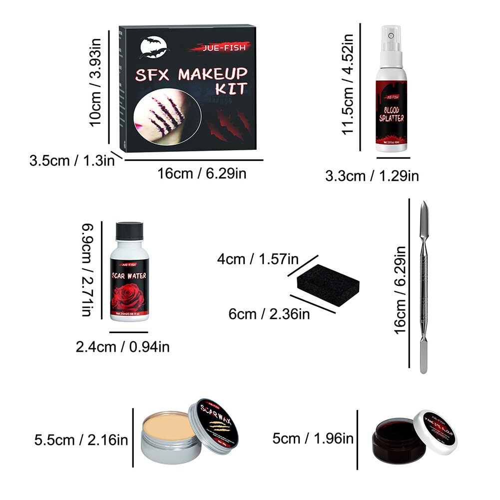 Maquillage Effets Spéciaux Halloween - Deguisement, Accessoires De Fête