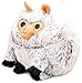 COZY NOXXIEZ Kuschelige Plüsch Kinder Handwärmer - Kuscheltier, Stofftier, Kopfkissen als Flauschiges Wärmekissen Plüschtier für Bett, Auto und Zuhause (Alpaka)