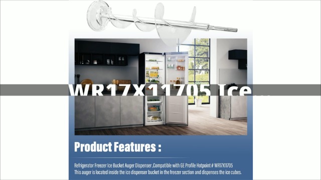 Samsung Ar35 12000 Secchio Coclea Produttore Ghiaccio Per Frigorifero Ge Ricambio C 974185