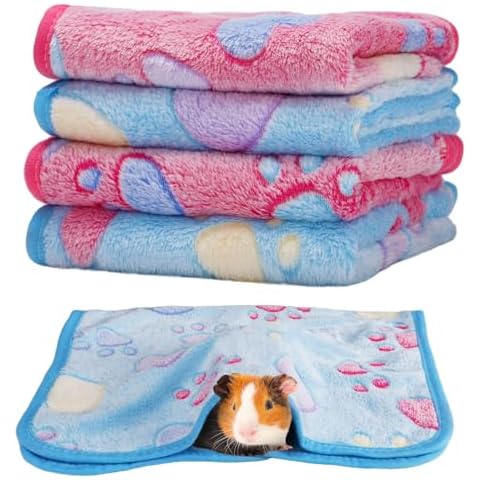 Alphatool 4 Pack Guinea Pig Blankets Cover