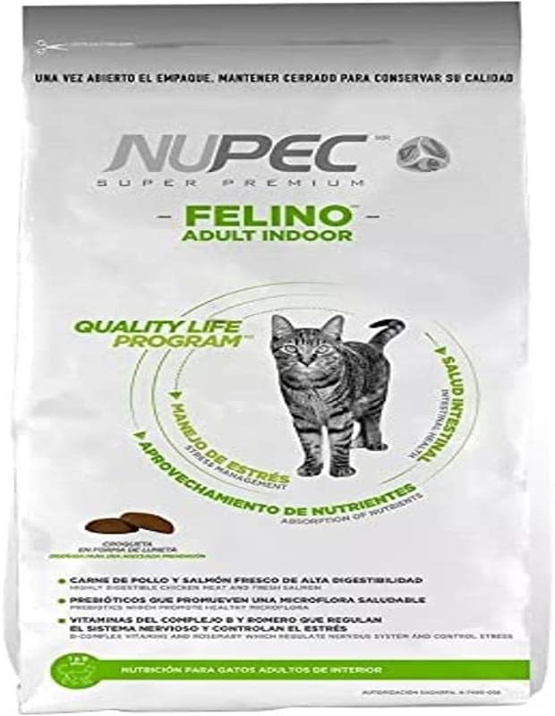 Mildhug Nupec Comida para Felino Adul Indoor, 5 kg