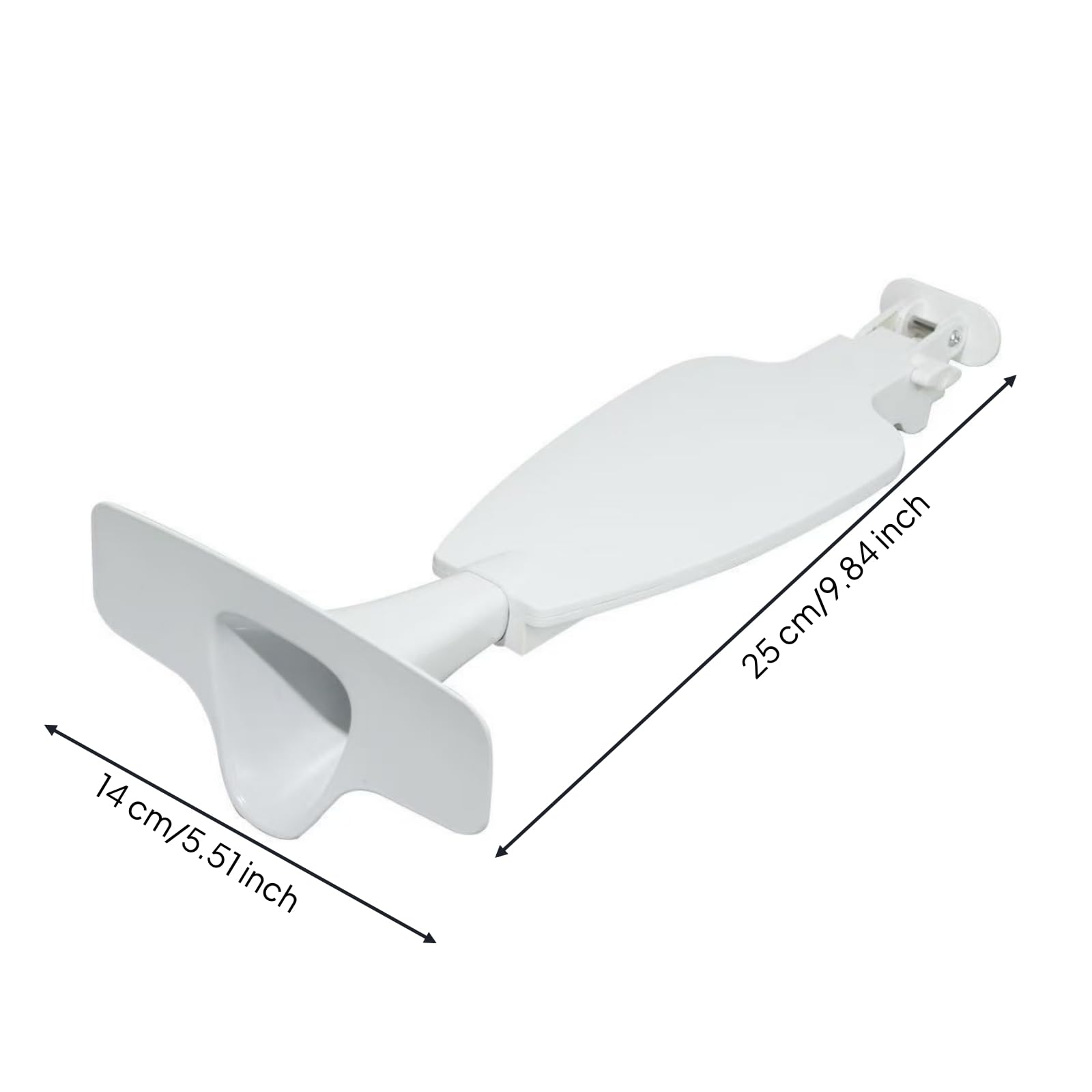 Urinario Plástico bajo Mantenimiento Urinario Plástico Resistente a los Rayos Orinal para Adultos, Niños, Baños Generales
