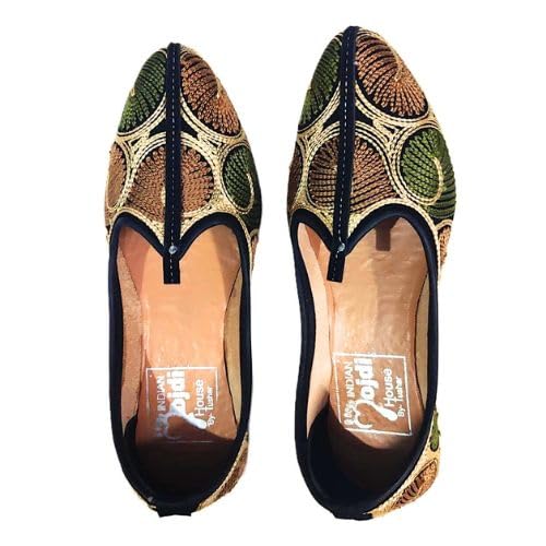 agadi Handmade Ethnic Mojari Jutti for Men – Traditional Party & Casual Slip-On Shoes | Embroidered Rajasthani Footwear for Wedding, Festive use-picture-16