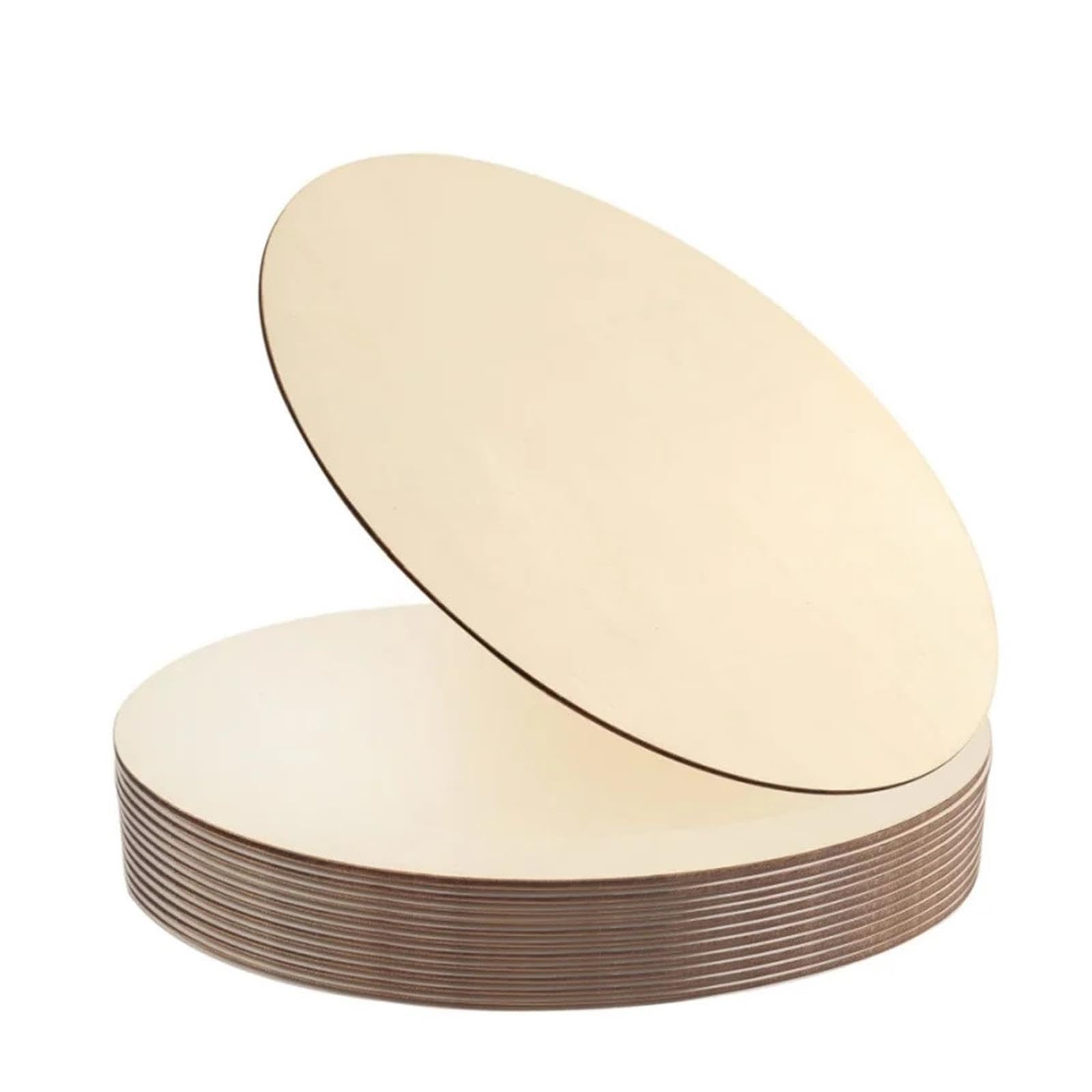 Pezzi Dischi Legno Tondi di legno vuoti non finiti